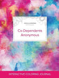 Adult Coloring Journal: Co-Dependents Anonymous (Turtle Illustrations, Rainbow Canvas) - Paperback