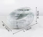 French Wabi-Sabi Marble “Bird’s Nest” Tray – Stone Jewelry & Sundry Dish (18×13×9cm)