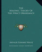 The Masonic Theory of the Strict Observance - Paperback