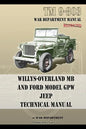 TM 9-803 Willys-Overland MB and Ford Model GPW Jeep Technical Manual - Paperback