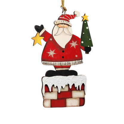 Rustic Wood Ornament -