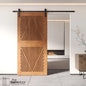 Diamond Pattern Pine Wood DIY Barn Door