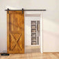 Natural Pine Wood Barn Door | 80", 84", 96" x 20"-60"