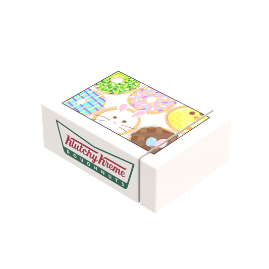 Boxed Donuts - Easter -  Custom Printed - Made Using LEGO® Parts