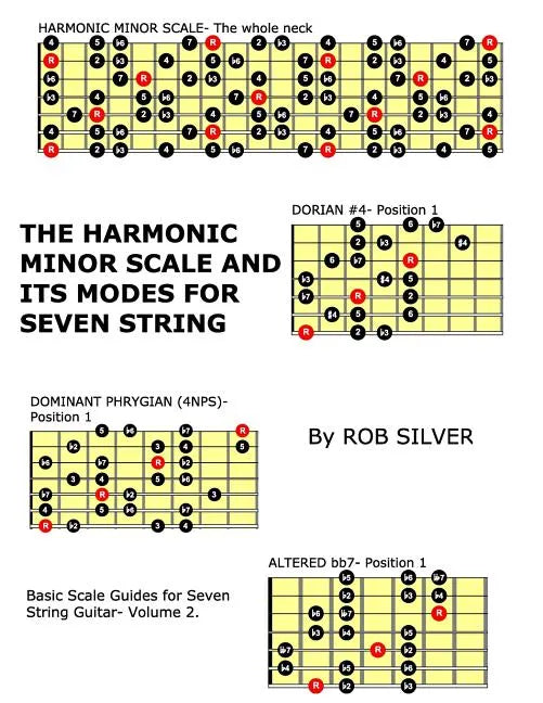 The Harmonic Minor Scale and its Modes for Seven String Guitar - Paperback