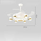 Modern Home Chandelier With Electric Fan