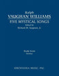 Five Mystical Songs: Study score - Paperback