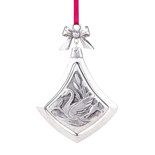 Seven Swans A Swimming Ornament  – Twelve Days of Christmas Series