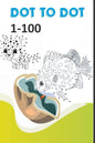 Dot to dot 1-100: Learn to Count book - Paperback