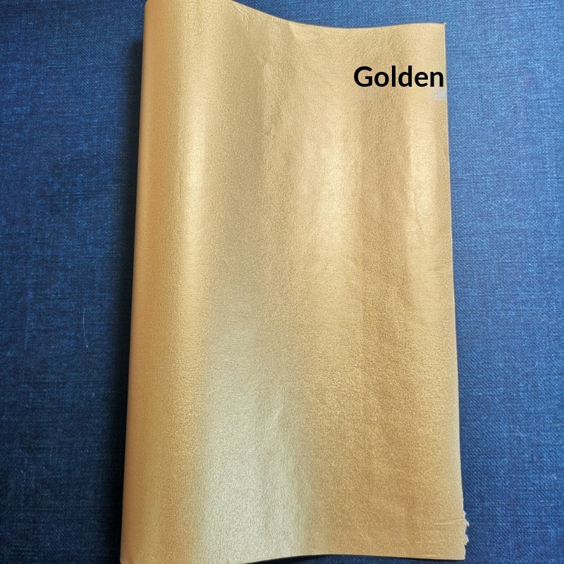Gold-leaf Silk-patterned Paper Scrollavailable In Three Colorsideal For Practicing Small-script Calligraphy