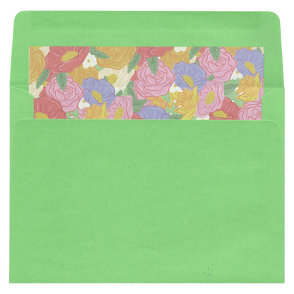 Floral Wreath Happy Easter Card