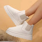 Winter Snow Boots Fashion Flat Thick-soled Cotton Shoes Round Toe Warm Plush Ankle Boot For Women