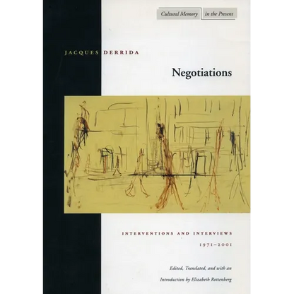 Negotiations: Interventions and Interviews, 1971-2001 - Paperback