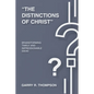 "The Distinctions of Christ": Brainstorming Timely And Impressionable Ideas - Paperback