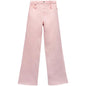 Women's High-waist All-match Straight-leg Mopping Jeans