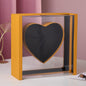 Transparent Acrylic Angel Heart Love Flower Gift Box