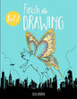 Finish the Drawing (Volume 1): 50 creative prompts for artists of all ages to sketch, color and draw! - Paperback