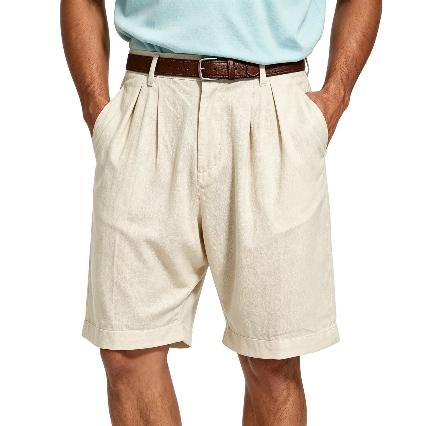 Straight-leg Casual Dress Pants Resort-style Versatile Capris