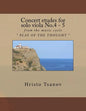 Concert etudes for solo viola No.4 - 5: from the music cycle " PLAY OF THE THOUGHT " - Paperback