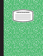 Classic Composition Notebook: (8.5x11) Wide Ruled Lined Paper Notebook Journal (Green) (Notebook for Kids, Teens, Students, Adults) Back to School and - Paperback