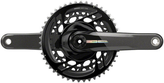 SRAM Force Crankset - 172.5mm 2x 12-Speed 46/33t Direct Mount DUB Spindle Interface Iridescent Gray D2