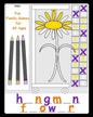 Fun Family Games for All Ages: Hangman Alternative Hang a Flower A pen and paper game book for kids & adults Simple fun easy for siblings parents eld - Paperback