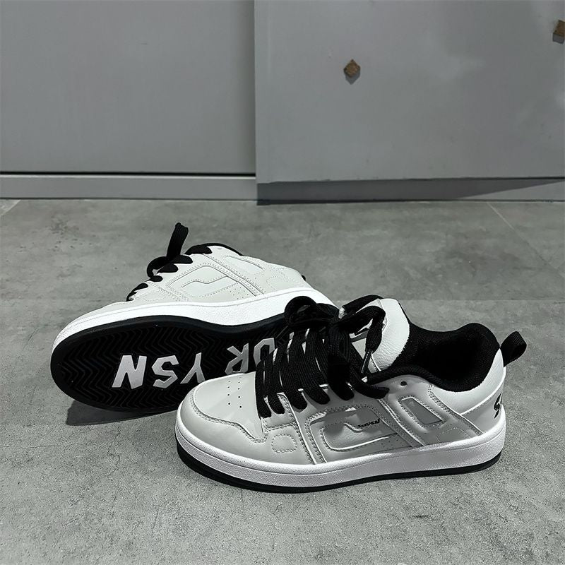 Korean Style 2026 Spring New Arrival, Ins Niche Versatile Chic Skate Shoes