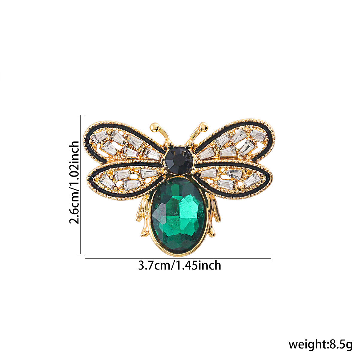 Cute Animal New Style Oil-Drop Bee Brooch