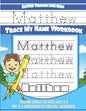 Letter Tracing for Kids Matthew Trace my Name Workbook: Tracing Books for Kids ages 3 - 5 Pre-K & Kindergarten Practice Workbook - Paperback