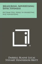 Measuring Advertising Effectiveness: McGraw Hill Series In Marketing And Advertising - Paperback