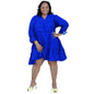 Echoine Women's Oversized Loose Ladies Midi Dress