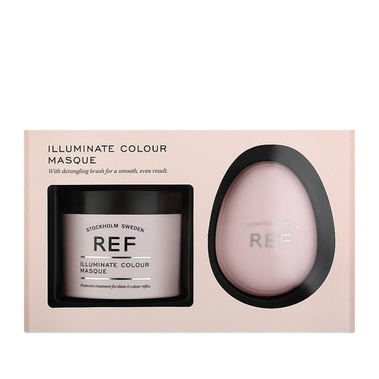 REF Illuminate Colour - Hair Care Mask for Colored Hair with Application Comb (250ml) - Nourishes, Shines & Enhances Vibrancy