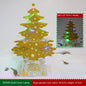 Christmas Decorations Mini Desktop Christmas Greeting Card Ornaments