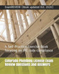 Colorado Plumbing License Exam Review Questions and Answers: A Self-Practice Exercise Book focusing on IPC code compliance - Paperback