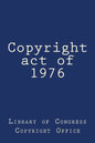 Copyright act of 1976 - Paperback