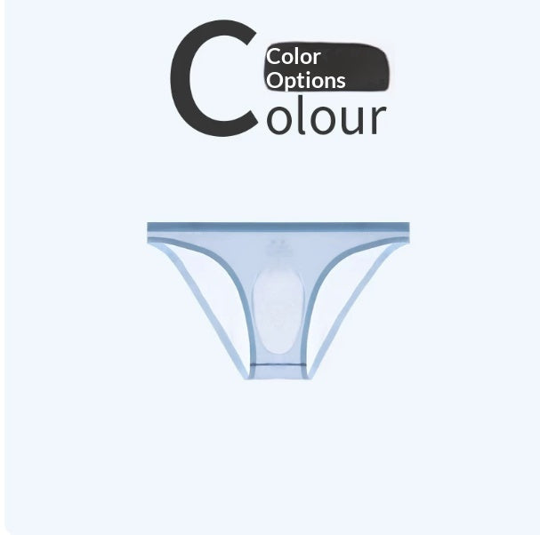 Mens Thin, Breathable Ice-silk Underwear