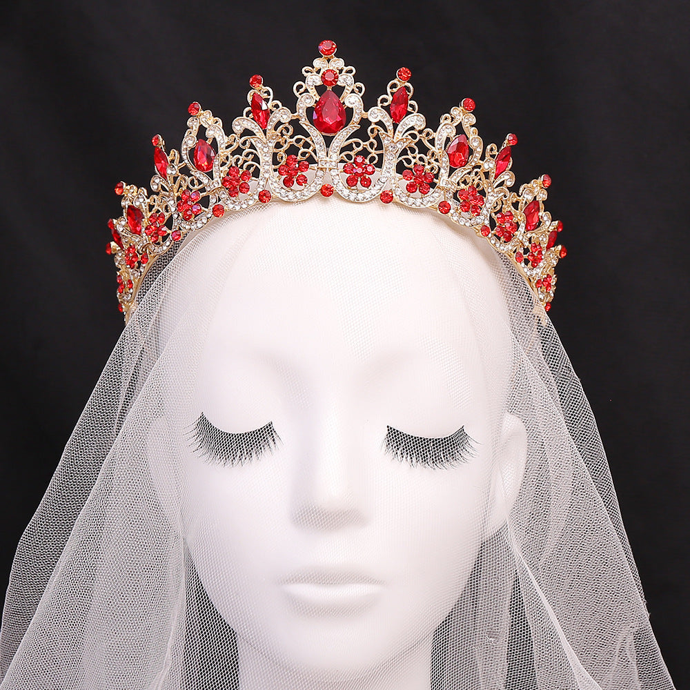 New European And American Crystal Bridal Headpiece