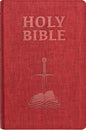 NASB Children's Edition: Sunset Red - Imitation Leather