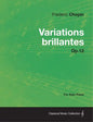 Variations brillantes Op.12 - For Solo Piano - Paperback