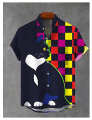 Hawaiian-style Fashionable And Breathable Mens Shirt