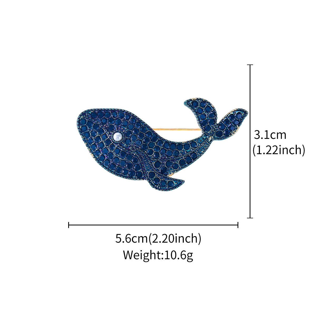 Enamel-dripped Lobster Brooch Accessory For Women