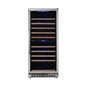 Edgestar Premium 24-Inch 101 Bottle Capacity Built-In Dual Zone Wine Cooler (SAK92835)