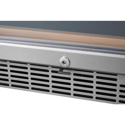 Edgestar 24-Inch Wide 131 Bottle Capacity Built-In Triple Zone Wine Cooler (SAK65891)
