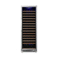 Edgestar 24-Inch Wide 151 Bottle Capacity Freestanding Single Zone Wine Cooler With Even Cooling Technology (SAK30756)