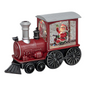 Lighted Snowglobe Train - Santa