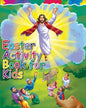Easter Activity Book for Kids: The Story of Easter Bible Coloring Book with Dot to Dot, Maze, and Word Search Puzzles - Paperback