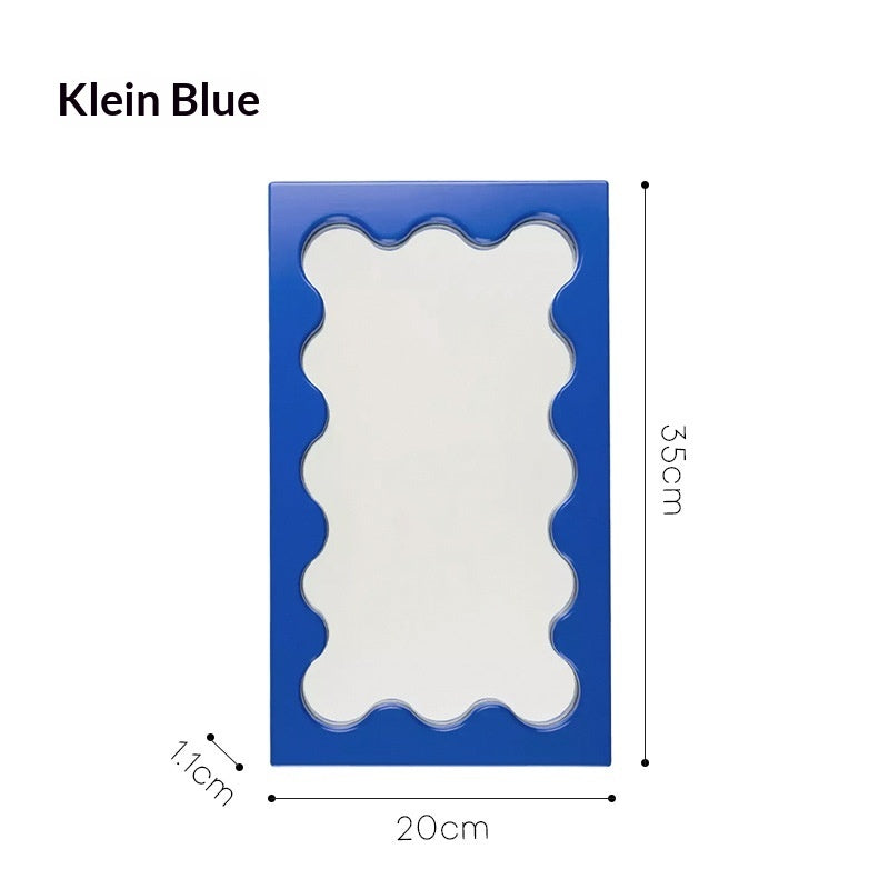 New Square Wave Pattern Vanity Mirror Wall Mirror Entryway Mirror