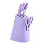 Stainless Steel Children's Complementary Food Gift Set Of Seven Wheat Stalk Cutting Boards