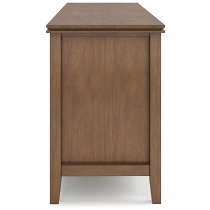 Artisan - TV Media Stand - Rustic Natural Aged Brown