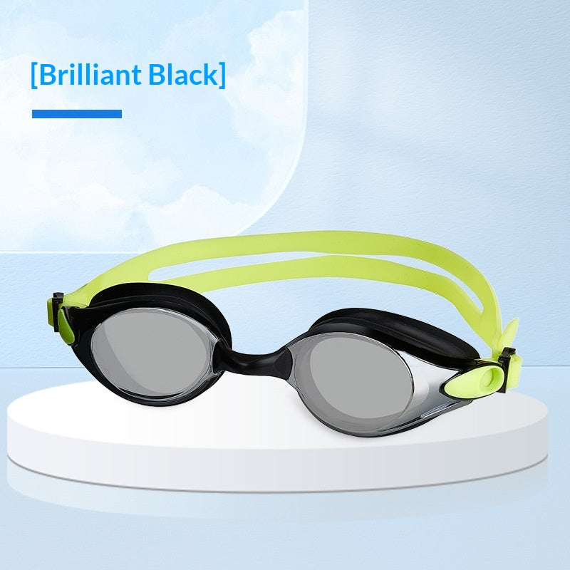 Wow, Swimming Goggles For Adults, Anti-Fog, Professional Training Swimming Goggles, Electroplated Waterproof High-Definition Silicone Glasses, Anti-Fog Upgrade